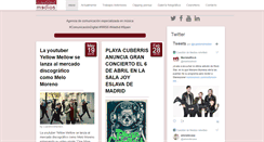 Desktop Screenshot of cuestiondemedios.com